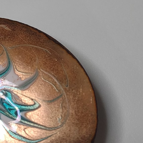 Very Cool Decorative Vintage Oval Shaped Brooch - Picture 9 of 14